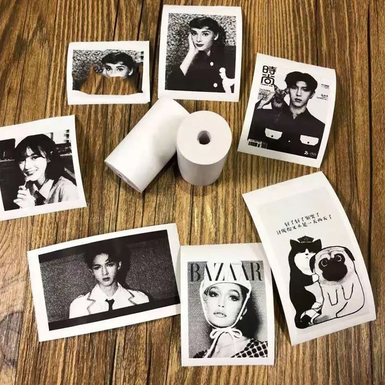 8839 Small Thermal Printer Paper, Printing Paper Roll Aging Resistant Fast Color Rendering Portable Clear Printing for Travel (1 Pc / Printing Paper Roll ) 8839 Small Thermal Printer Paper, Printing Paper Roll Aging Resistant Fast Color Rendering Portable Clear Printing for Travel (1 Pc / Printing Paper Roll )